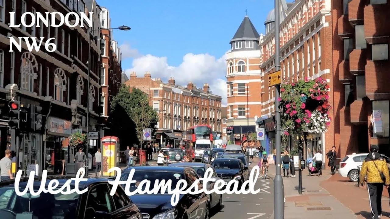 Stunning 3 Bed Duplex Apartment In The Heart Of West Hampstead 伦敦 外观 照片