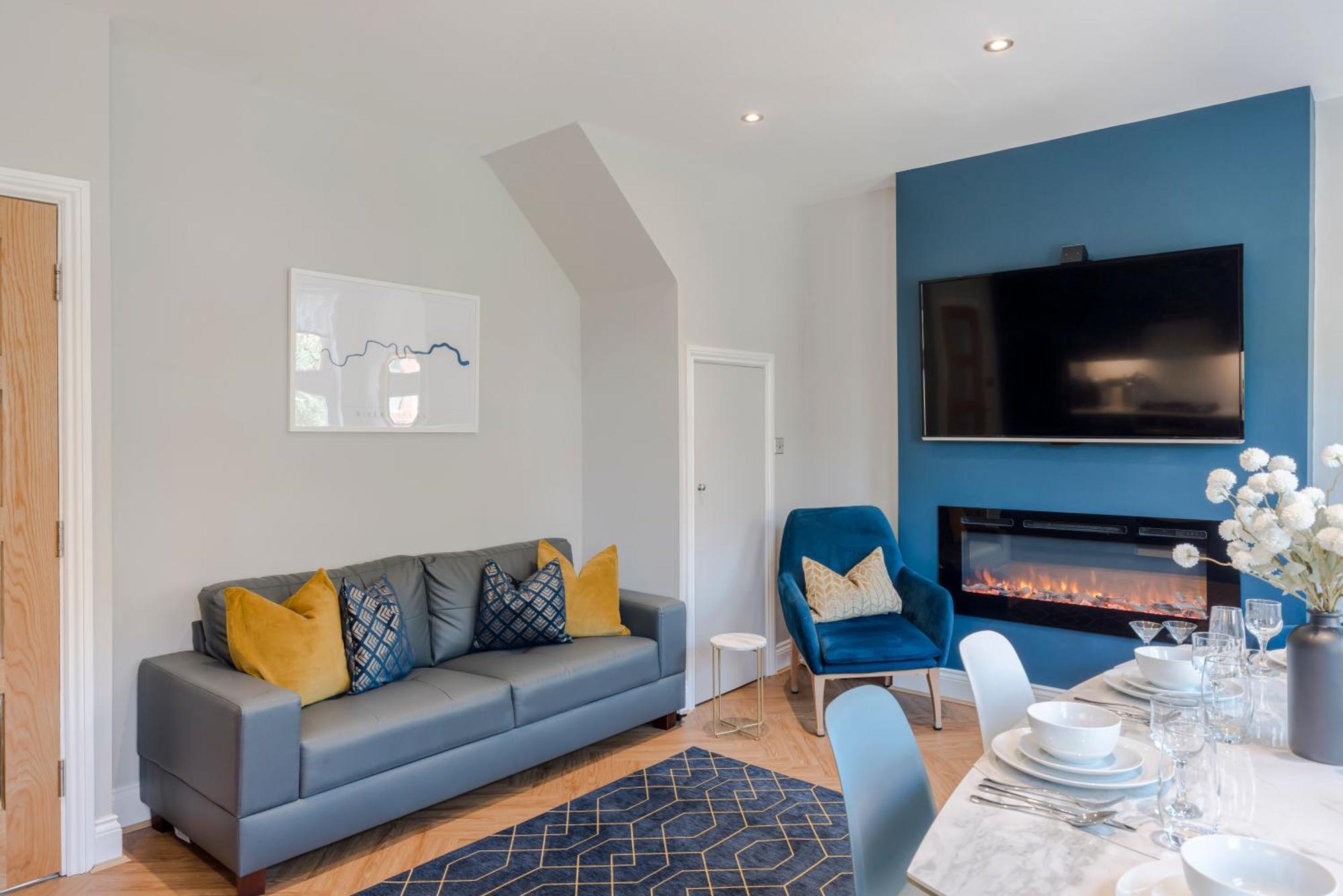 Stunning 3 Bed Duplex Apartment In The Heart Of West Hampstead 伦敦 外观 照片