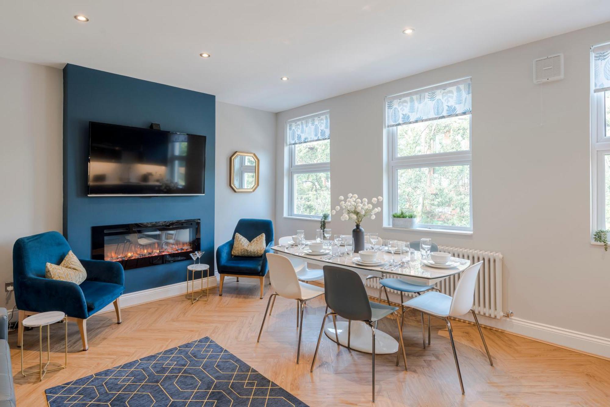 Stunning 3 Bed Duplex Apartment In The Heart Of West Hampstead 伦敦 外观 照片